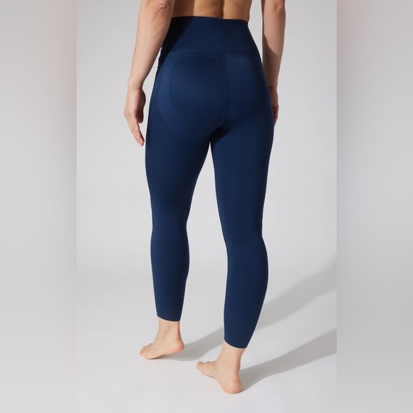 Women's High-Waist Black Leggings - Picture 6 of 16